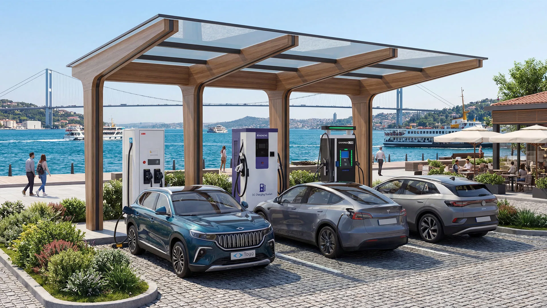 Onaylı şarj istasyonu örneği